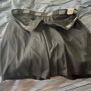 NWT Nike Dri Fit Sz 38 Black Mens Golf Shorts